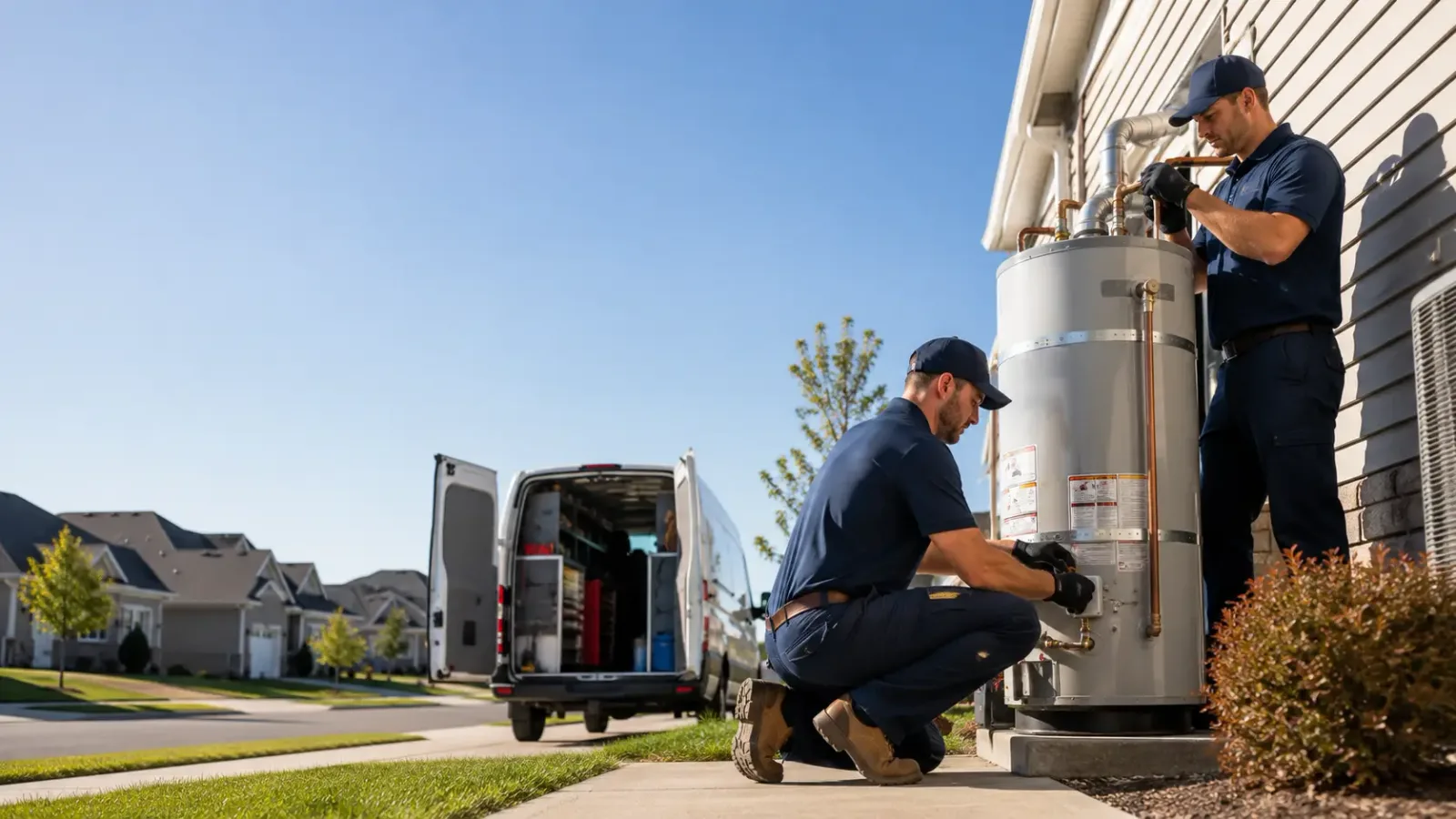 Water Heater Installation in Aurora, IN